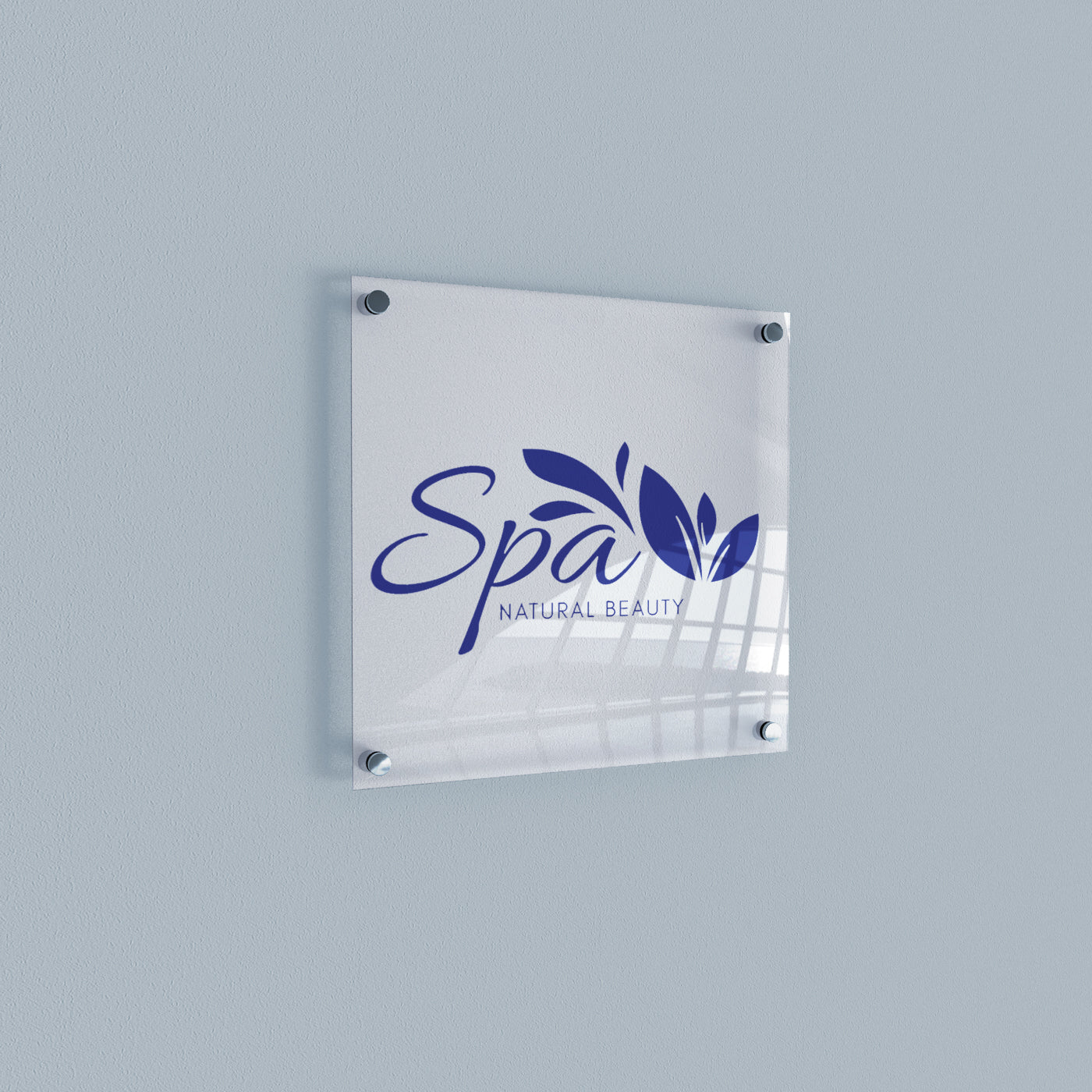 Clear Acrylic Logo Signs